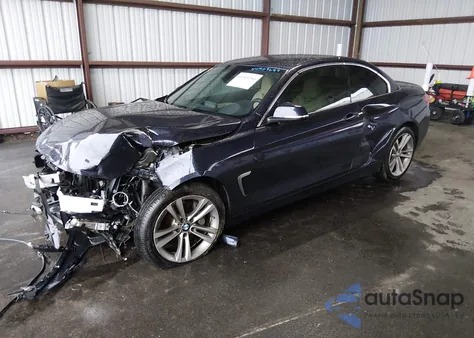 2017 BMW 440I xDrive from USA, damaged, VIN WBA4U1C56H5A15801